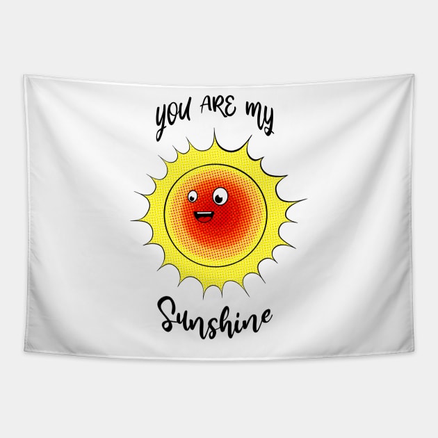 Sunshine Love Tapestry by Art by Nabes