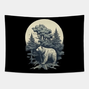 Forest bear Tapestry