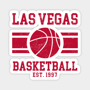Las Vegas Women's Basketballl Vintage Magnet