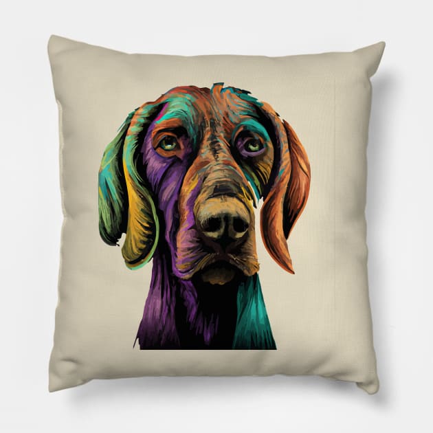 Pointer Gundog Minimal Pillow by Furrban