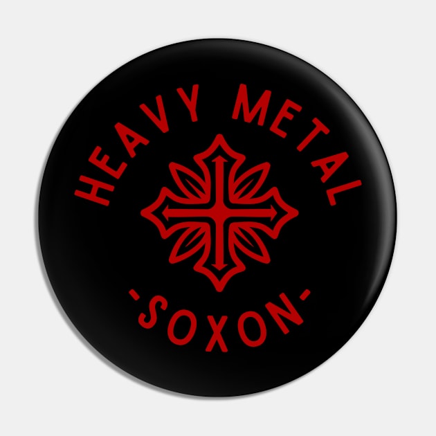 Saxon | heavy metal Pin by NexWave Store