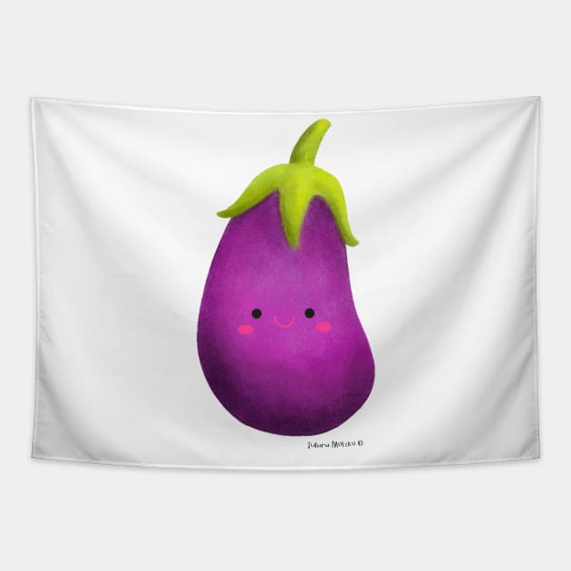 Eggplant Tapestry by julianamotzko