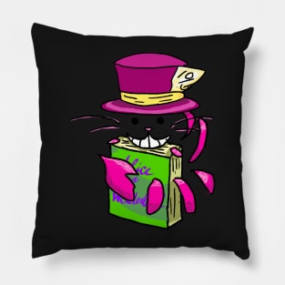 Cheshire Cat Reading Buddy Pillow