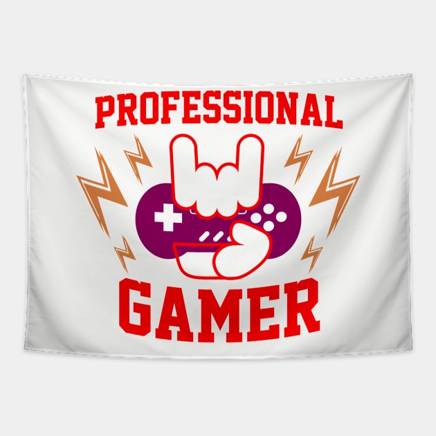 Professional Gamer Tapestry by TeeMallOnline