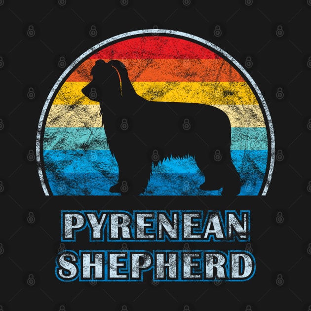 Pyrenean Shepherd Vintage Design Dog by millersye