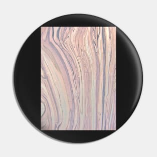 PASTEL PINK GREY PEACH MARBLE WITH GOLD AND GLITTER Pin