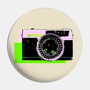 Vintage Antique Camera Pin