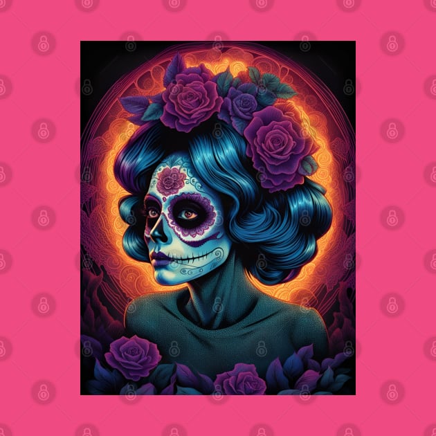 Catrina Dia De Los Muertos by Absinthe Society 