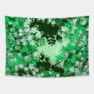 SPRING BLOOM GREEN Tapestry