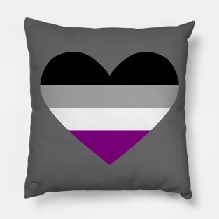 Ace pride heart Pillow