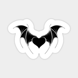 Little Vampire Heart Magnet