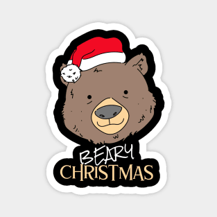 Beary Christmas Magnet