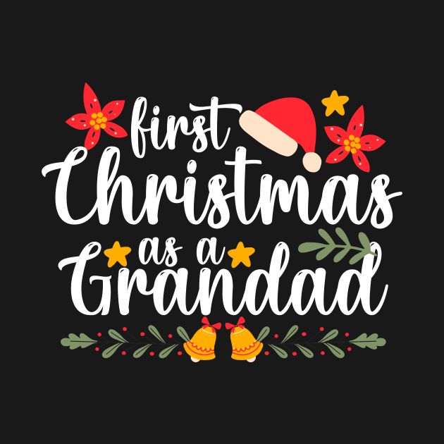 first christmas as a grandad funny xmas christmas Grandpa by Giftyshoop