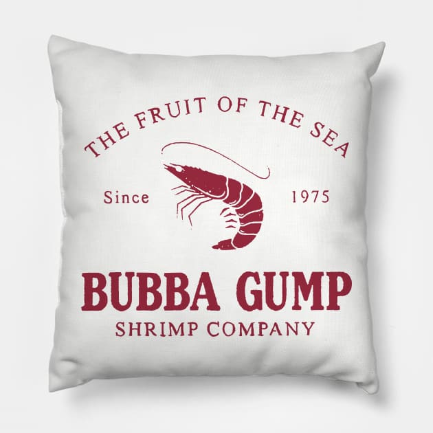 Bubba Gump Shrimp Company Pillow by taymab