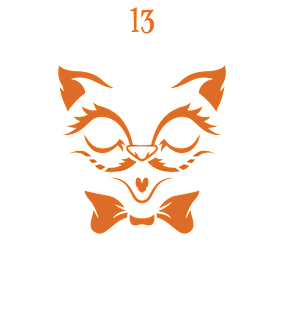 Halloween Cat - Witches Goth Familiar Magnet