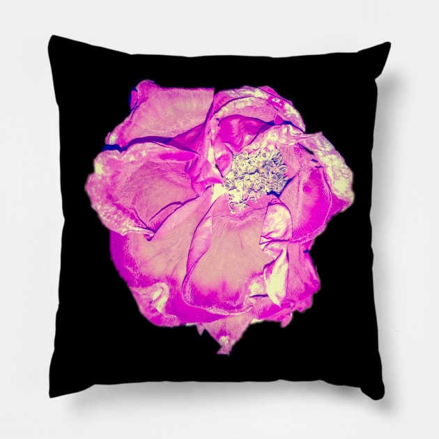 Fluorescent decade Pillow by TuaPortal