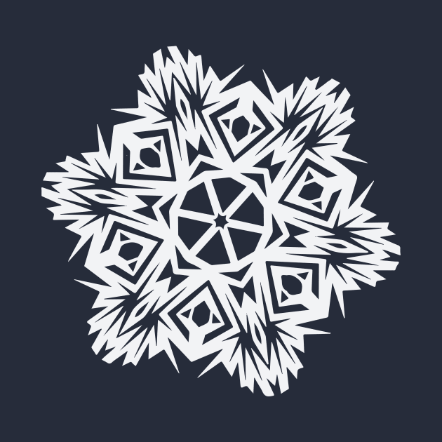 Paper Snowflake design no. 3 by Eugene and Jonnie Tee's