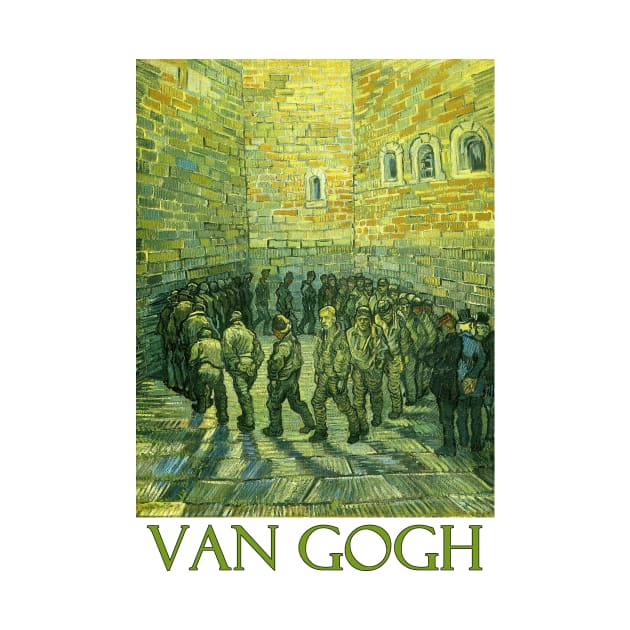 Prisoners Exercising by Vincent van Gogh by Naves