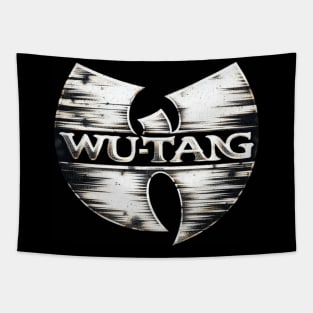 Wutang Distressed effect Tapestry