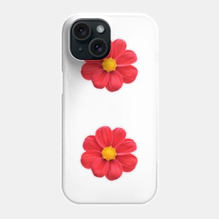 red flowers Phone Case