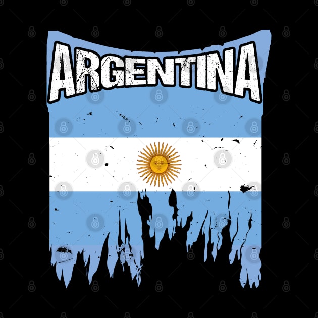 Argentina Flag by TShirtWaffle1