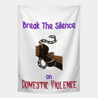 Break the Chains of Domestic Violence Tapestry