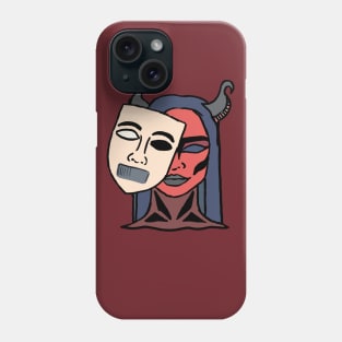 Demon Behind the Mask Phone Case