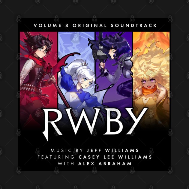 RWBY - Volume 8 OST Album Cover by indieICDtea