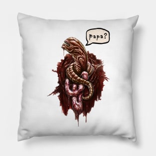 Chestburster Papa? Pillow