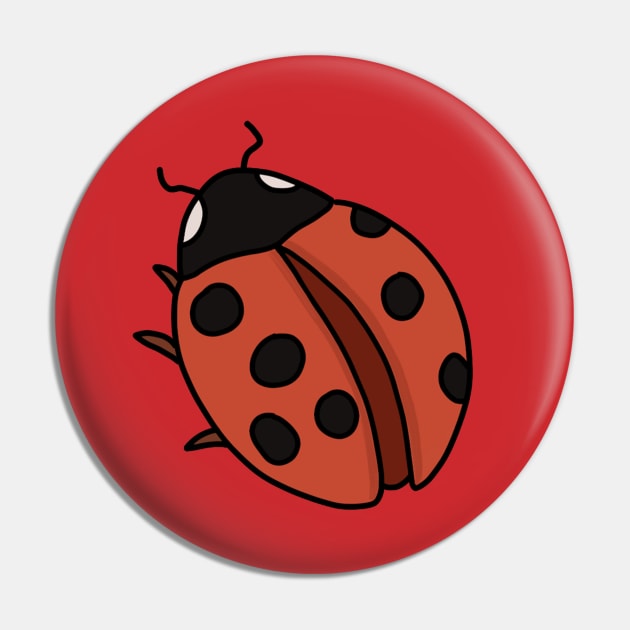 Luck Ladybug - Luck Symbols Pin by DiegoCarvalho