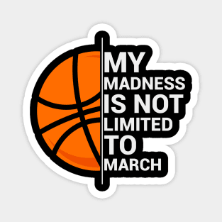 College basketball funny Magnet