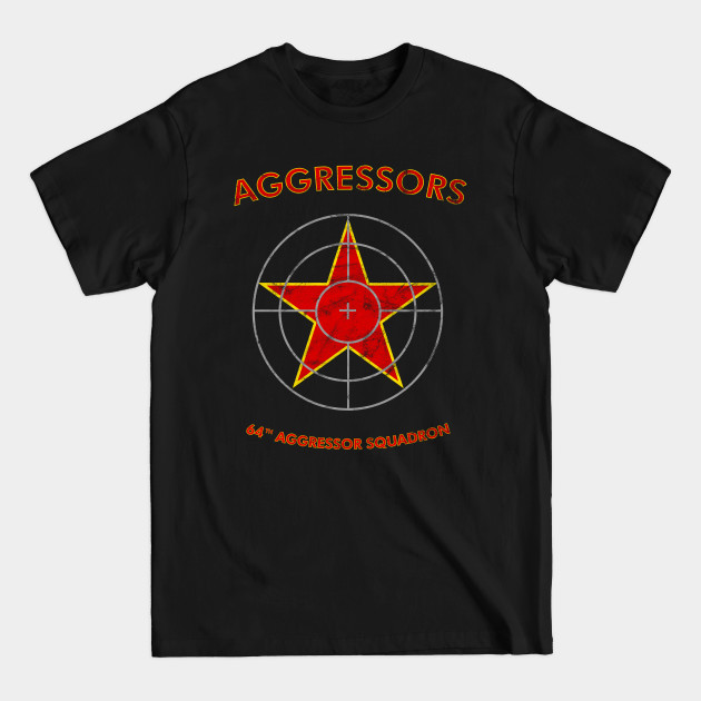 64th Aggressor Squadron USAF - Aggressor Squadron - T-Shirt