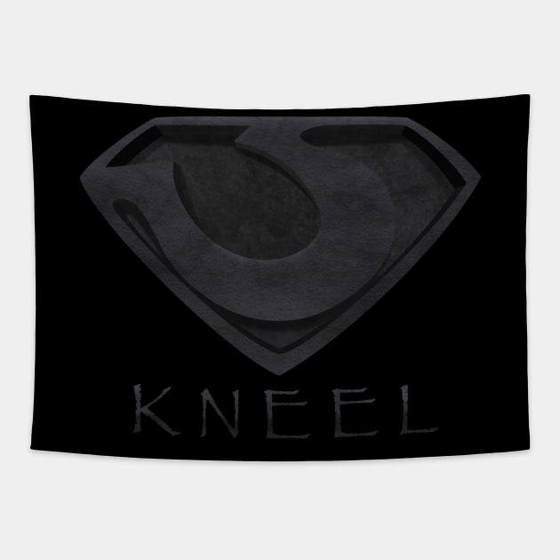 Kneel before zod Tapestry by 752 Designs