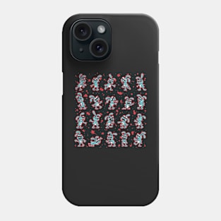 Zombie rabbit Phone Case