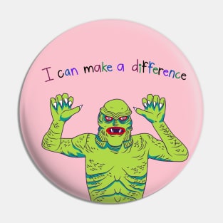 I Can Make A Difference Sea Creature Pin