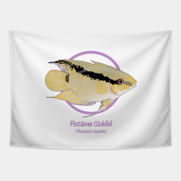 Festivum Cichlid Tapestry by Reefhorse