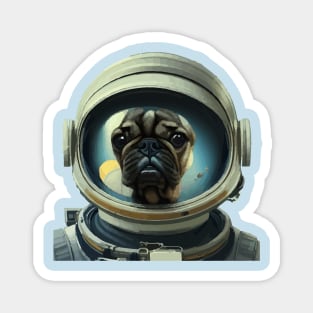 Pugstronaut Magnet