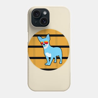 Blue Chihuahua Phone Case