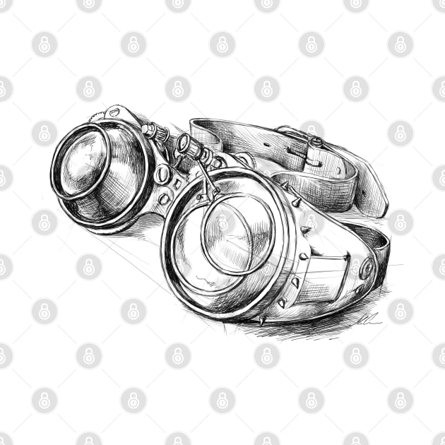 Steampunk glasses by Anilia