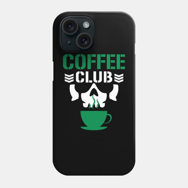 Coffee Club Phone Case by projectwilson