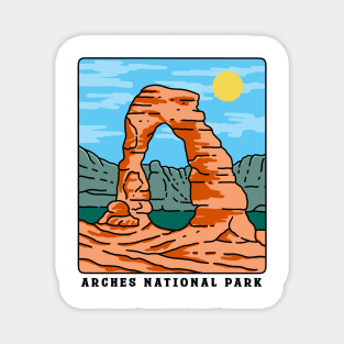 Arches National Park Adventure Magnet