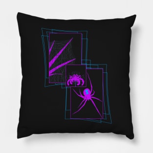 Black Widow V43 (Multicolor) Pillow