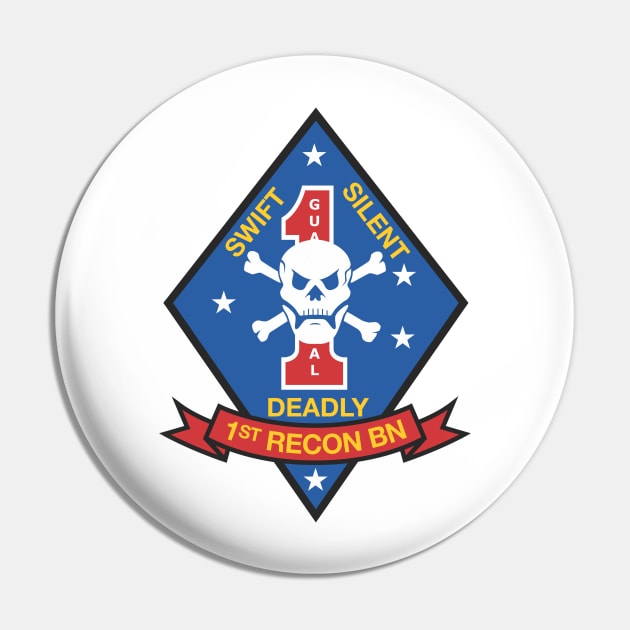 USMC 1st Recon Battalion Pin by LostHose