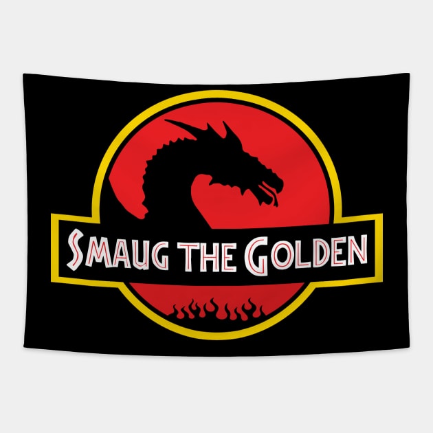 Smaug the Golden Tapestry by Capricornus Graphics