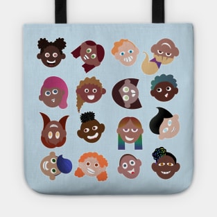 Smiling Faces Tote