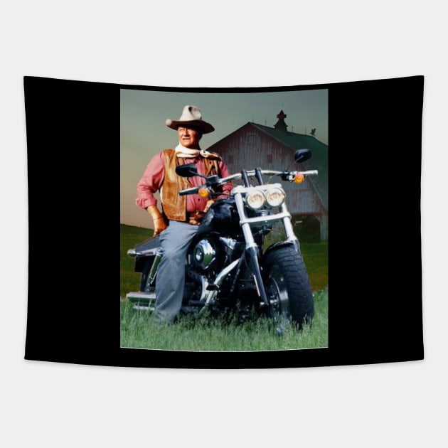 John_Wayne Tapestry by Anung