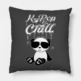 K-Pop and Chill Cute Kawaii Panda Pillow