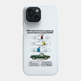 TRIUMPH SPITFIRE - advert Phone Case