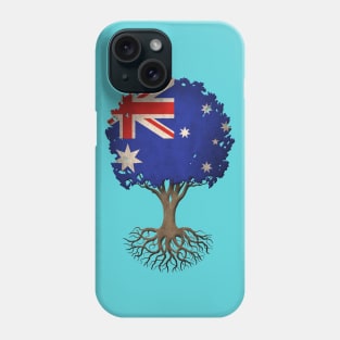 Tree of Life with Australian Flag Phone Case