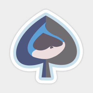 Lancer - Deltarune [Minimalist] Merchandise Magnet